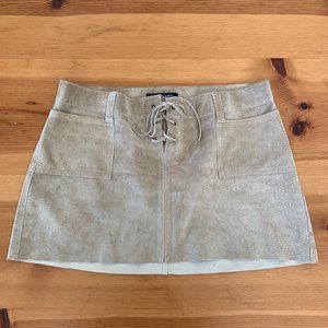 Abercrombie and Fitch leather skirt, size 4